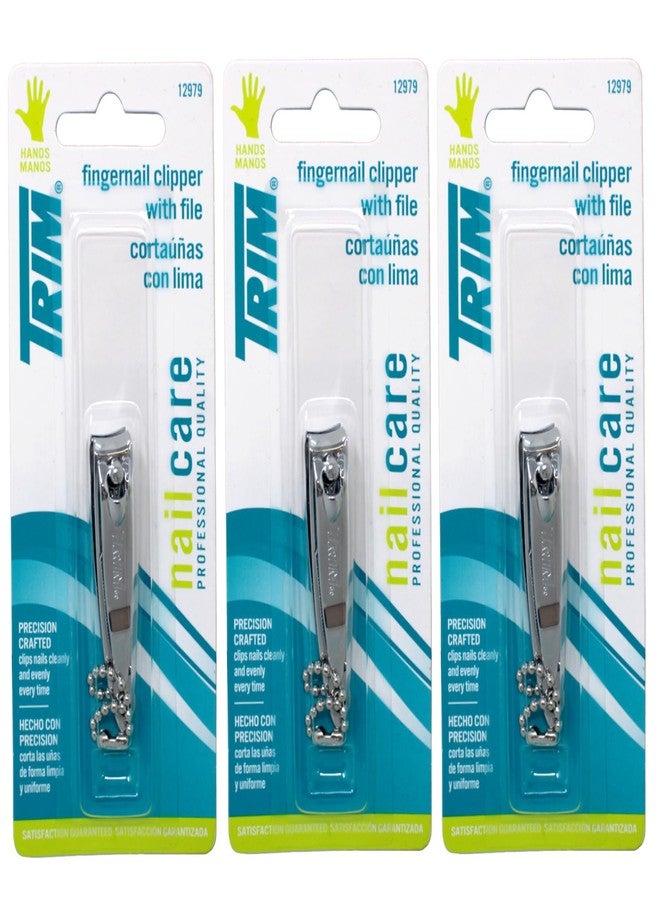 Trim Nail Care Fingernail Clipper (3 pack) (Bundle) - Image 1